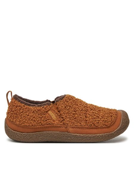 Keen Półbuty Howser II 1029730 Brązowy. Brązowe półbuty Keen, bez wzorów, z materiału, bez obcasa, na płaskiej podeszwie, bez zapięcia. Za 209,99 zł.