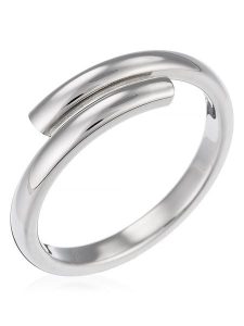 OR ÉCLAT Złoty pierścionek "Frôlage" rozmiar: 50. Szare pierścionki OR ÉCLAT, złote. Za 652,99 zł.