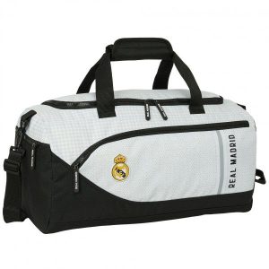 Torba sportowa Real Madryt. Białe torby podróżne i sportowe REAL MADRID, bez wzorów. Za 209,00 zł.