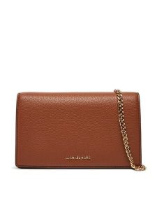 MICHAEL Michael Kors Torebka 32T4GJ6C2L Brązowy. Brązowe torebki klasyczne MICHAEL Michael Kors, bez wzorów, ze skóry, bez dodatków. Za 569,99 zł.