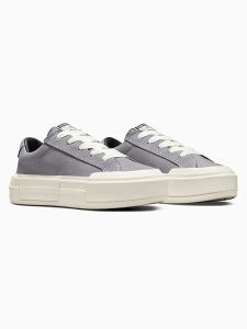 Converse Skórzane sneakersy "Chuck Taylor Cruise" w kolorze szarym rozmiar: 38,5. Szare trampki Converse, bez wzorów, bez zapięcia. Za 307,46 zł.