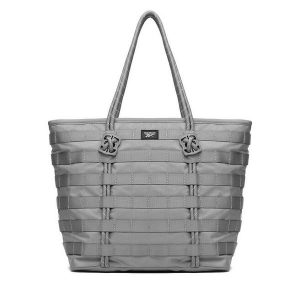 Torebka Reebok. Szare shopper bag Reebok, bez wzorów, bez dodatków. Za 149,99 zł.