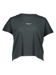 Pepe Jeans Koszulka w kolorze khaki rozmiar: XL. Brązowe bluzki Pepe Jeans, xl, bez wzorów, z bawełny, bez kołnierzyka, bez ramiączek. Za 61,46 zł.