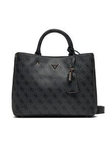 Guess Torebka Meridian (SG) HWSG87 78060 Czarny. Czarne torebki klasyczne Guess, z aplikacjami, ze skóry, bez dodatków. Za 379,99 zł.