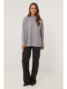Soft Cashmere Golf w kolorze szarym rozmiar: 34/36. Szare golfy Soft Cashmere, bez wzorów, z kaszmiru, bez ramiączek. Za 152,99 zł.
