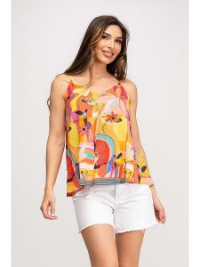 Peace & Love Top ze wzorem rozmiar: S. Topy Peace & Love, s, bez wzorów, bez kołnierzyka, bez ramiączek. Za 65,85 zł.