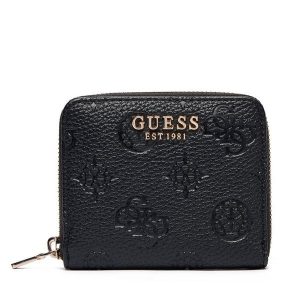 Portfel Guess. Czarne portfele Guess, z aplikacjami. Za 179,99 zł.