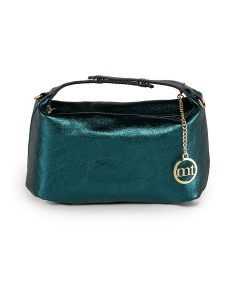Mia Tomazzi Skórzana torebka "Clusone" w kolorze morskim - 21 x 13 x 11 cm rozmiar: onesize. Niebieskie torebki klasyczne Mia Tomazzi, bez wzorów, z materiału, przez ramię, bez dodatków. Za 219,60 zł.