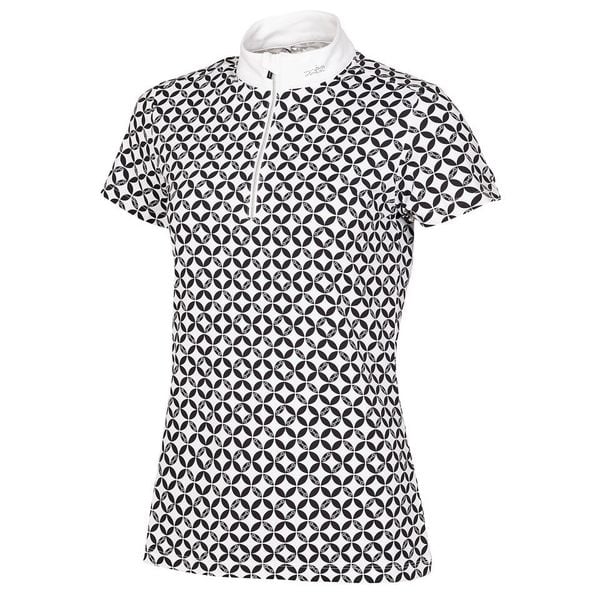 Koszula konkursowa Schockemöhle Louisa. Białe koszule SCHOCKEMÖHLE, bez wzorów, bez kołnierzyka, bez ramiączek. W wyprzedaży za 213,00 zł.