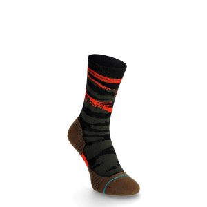 Skarpety do biegania Stance Primal Light Crew. Zielone skarpetki Stance, bez wzorów. Za 59,99 zł.