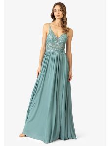 APART Sukienka w kolorze turkusowym rozmiar: 38. Niebieskie sukienki Apart, bez wzorów, bez kołnierzyka, bez ramiączek, maxi. Za 314,05 zł.