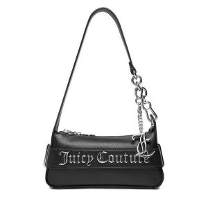 Torebka Juicy Couture. Czarne torebki klasyczne Juicy Couture, bez wzorów, bez dodatków. Za 269,99 zł.