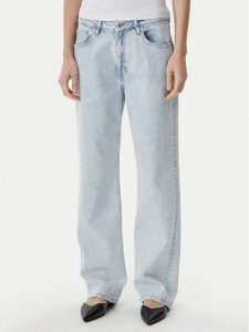 HUGO Jeansy Elyah 50520605 Błękitny Regular Fit. Niebieskie jeansy Hugo, bez wzorów, z bawełny. Za 369,99 zł.