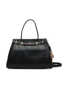 Guess Torebka Dovie HWKG99 09060 Czarny. Czarne torebki klasyczne Guess, z aplikacjami, ze skóry, bez dodatków. Za 699,99 zł.