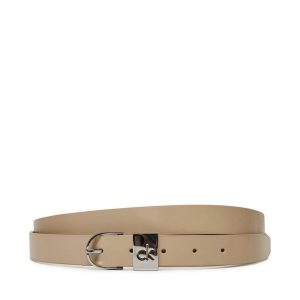 Pasek Calvin Klein. Brązowe paski Calvin Klein, bez wzorów. Za 139,99 zł.
