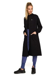 Made of emotion Bluza w kolorze czarnym rozmiar: S. Czarne bluzy Made Of Emotion, s, bez wzorów, bez kaptura. Za 134,95 zł.