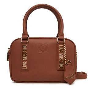 Torebka LOVE MOSCHINO. Brązowe torebki klasyczne LOVE MOSCHINO, bez wzorów, bez dodatków. Za 649,99 zł.
