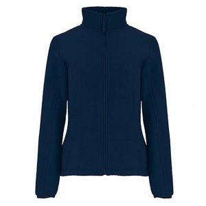 Damska Bluza Polarowa Artic Fleece Jacket. Niebieskie kurtki ROLY, na zimę, m, bez wzorów, z polaru, bez kaptura. Za 89,99 zł.