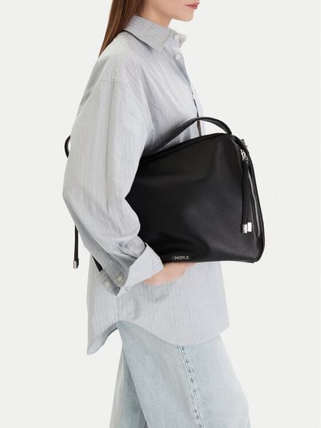 MEXX Torebka CEO-MEXX-L-004-09 Czarny. Czarne torebki klasyczne Mexx, bez wzorów, z materiału, bez dodatków. Za 199,99 zł.