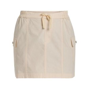 Mini spódniczka dla Kobiety SURFING HORIZON Beżowy. Brązowe spódnice Roxy, m, bez wzorów, z bawełny, mini. Za 259,99 zł.