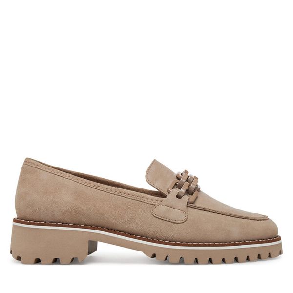 Półbuty Ara. Brązowe półbuty Ara, bez wzorów, bez obcasa, na płaskiej podeszwie, bez zapięcia. Za 229,99 zł.