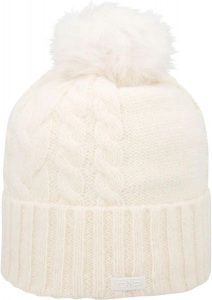 Cmp WOMAN KNITTED HAT damska czapka dziana z akrylu – A143 B.Co.Gesso. Białe czapki CMP, bez wzorów. Za 99,99 zł.
