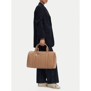 Torba weekendowa Nine West. Brązowe torby podróżne i sportowe Nine West, bez wzorów. Za 294,99 zł.