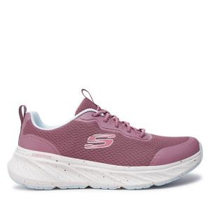 Buty do biegania Skechers. Czerwone buty sportowe Skechers, bez wzorów, bez zapięcia, do biegania. Za 149,99 zł.