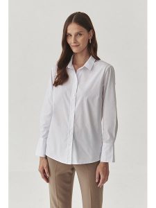 TATUUM Koszula w kolorze białym rozmiar: 46. Białe koszule Tatuum, bez wzorów, bez kołnierzyka, bez ramiączek. Za 135,81 zł.