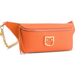 Saszetka nerka FURLA - Isola 1007598 B BVJ7 Q26 Mandarino f. Nerki i saszetki marki Furla. Za 1 150,00 zł.
