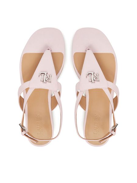 LAUREN RALPH LAUREN Sandały Everley 802959146008 Różowy. Czerwone sandały Lauren Ralph Lauren, bez wzorów, ze skóry, bez obcasa, na płaskiej podeszwie, bez zapięcia. Za 369,99 zł.