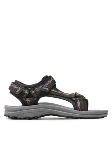 Jack Wolfskin Sandały Wave Breaker W 4050291 Czarny. Czarne buty trekkingowe Jack Wolfskin, bez wzorów, z materiału, bez obcasa, bez zapięcia. Za 199,99 zł.