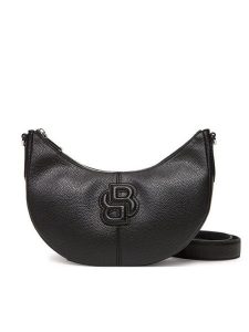 BOSS Torebka 50547930 Czarny. Czarne listonoszki Boss, bez wzorów, ze skóry, bez dodatków. Za 539,99 zł.