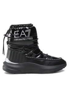 EA7 Emporio Armani Śniegowce X8M002 XK230 R926 Czarny. Czarne buty zimowe EA7 Emporio Armani, z materiału, bez obcasa, bez zapięcia. Za 749,99 zł.