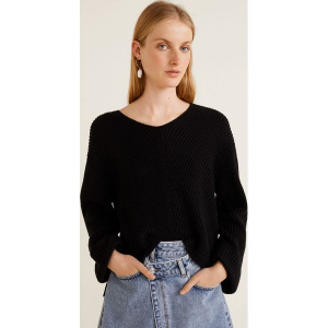 Mango - Sweter Fold. Swetry klasyczne marki Mango. W wyprzedaży za 69,90 zł.