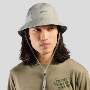 Kapelusz turystyczny Odlo Performance Light Bucket Cap. Białe kapelusze ODLO, bez wzorów, sportowe. Za 119,99 zł.