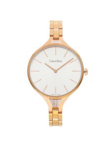 Calvin Klein Zegarek Graphic K7E23646 Złoty. Żółte, cyfrowe zegarki Calvin Klein. Za 799,99 zł.