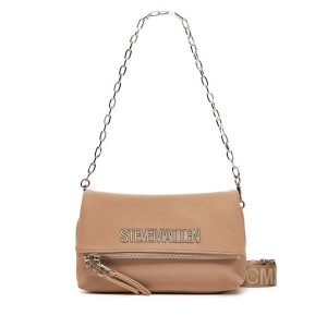 Torebka Steve Madden. Brązowe listonoszki Steve Madden, bez wzorów, bez dodatków. Za 359,99 zł.