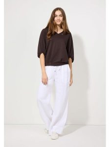 More & More Bluzka w kolorze brązowym rozmiar: 36. Brązowe bluzki More & More, bez wzorów, bez kołnierzyka, bez ramiączek. Za 180,49 zł.