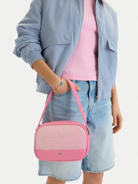 Roxy Torebka CEO-ROXY-L-001-09 Różowy. Czerwone torebki klasyczne Roxy, bez wzorów, z materiału, bez dodatków. Za 139,99 zł.