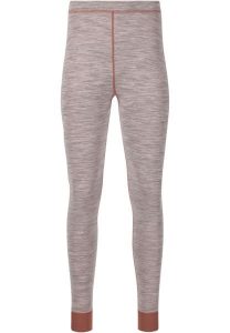 Legginsy z wełny merino damskie Whistler Camea. Brązowe legginsy WHISTLER, bez wzorów, z materiału, długie. Za 249,50 zł.