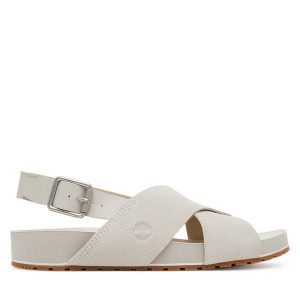 Sandały Timberland. Sandały Timberland, bez wzorów, bez obcasa, na płaskiej podeszwie, bez zapięcia. Za 309,99 zł.