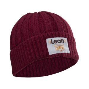 Czapka LEATT Beanie Team. Brązowe czapki LEATT, bez wzorów, sportowe. W wyprzedaży za 89,10 zł.
