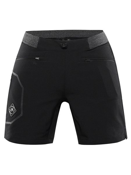 Alpine Pro Szorty funkcyjne "Zamba" w kolorze czarnym rozmiar: 42. Czarne spodenki sportowe Alpine Pro, bez wzorów, z materiału, outdoorowe. Za 149,66 zł.