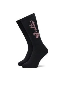 Off-White Skarpety długie OWRA003S22KNI0011030 Czarny. Czarne skarpetki OFF-WHITE, bez wzorów, z bawełny. Za 249,99 zł.