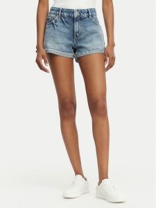 HUGO Szorty jeansowe Galimon 50559052 Niebieski Regular Fit. Niebieskie szorty Hugo, bez wzorów, z bawełny. Za 349,99 zł.