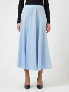 YAS Spódnica w kolorze błękitnym rozmiar: 38. Niebieskie spódnice YAS, bez wzorów, maxi. Za 194,95 zł.