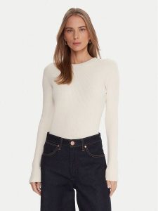 Kontatto Sweter 3M0809C Écru Slim Fit. Swetry klasyczne Kontatto, m, z syntetyku, bez kołnierzyka. Za 249,99 zł.