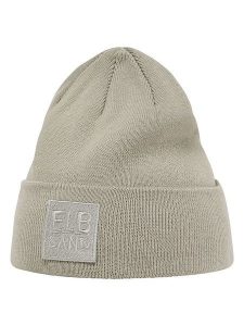 ELBSAND Czapka beanie w kolorze beżowym rozmiar: onesize. Brązowe czapki ELBSAND, bez wzorów, z materiału. Za 83,03 zł.