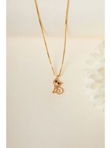 Lodie Silver Srebrny naszyjnik z zawieszką - dł. 40 cm rozmiar: onesize. Szare naszyjniki Lodie Silver, z cyrkonią, srebrne. Za 52,99 zł.